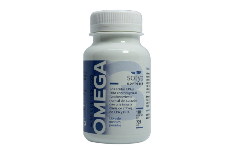 Sotya Aceite Pescado Omega 3 721 Mg 110 Perlas