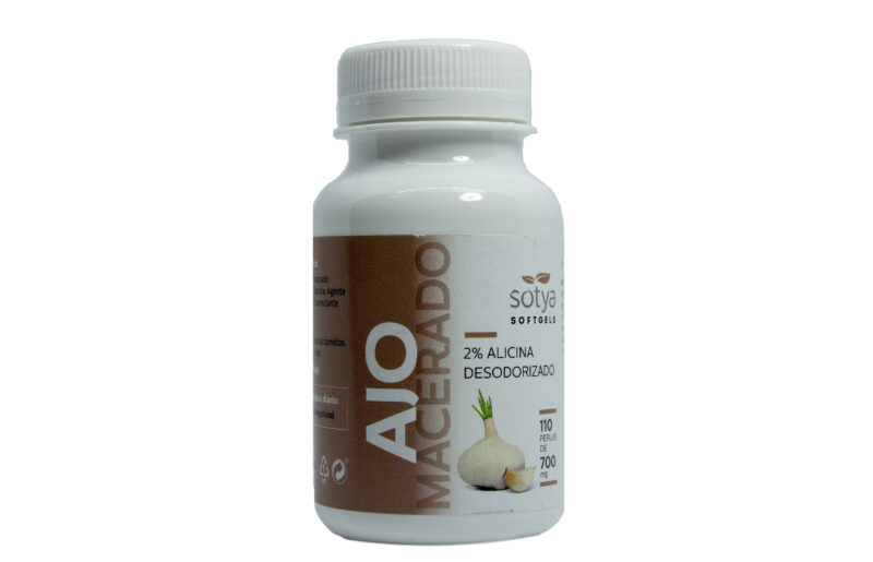 Sotya Ajo Macerado 700 Mg 110 Perlas