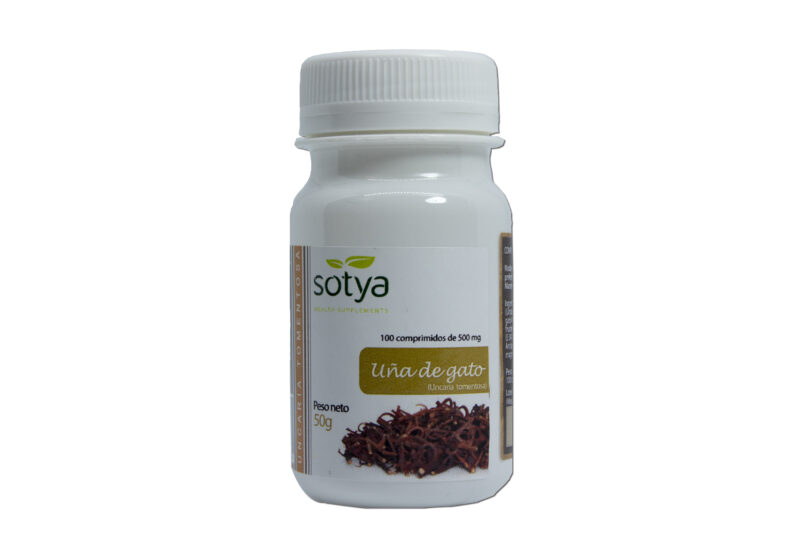 Sotya Uña De Gato 500 Mg 100 Comp