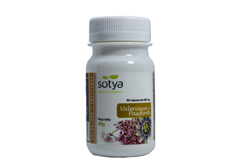 Sotya Valeriana y Pasiflora 450 Mg Caps 90u