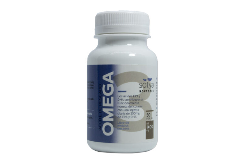 Sotya Aceite Pescado Omega 3 1400 Mg 50 Perlas