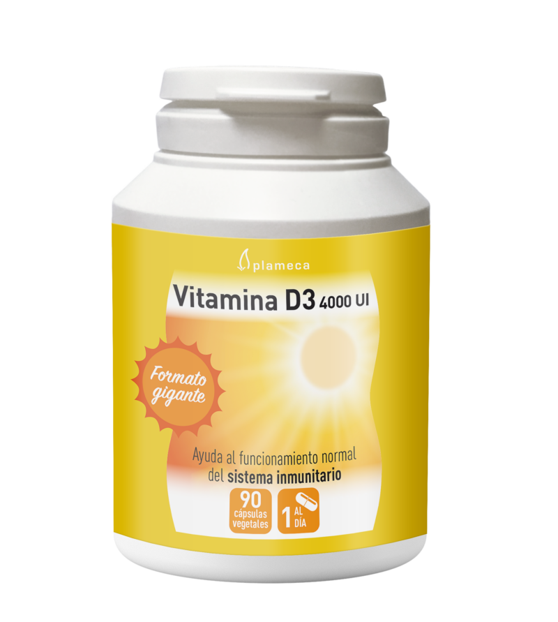 Plameca Vitamina D3 4000ui 90 Vcaps