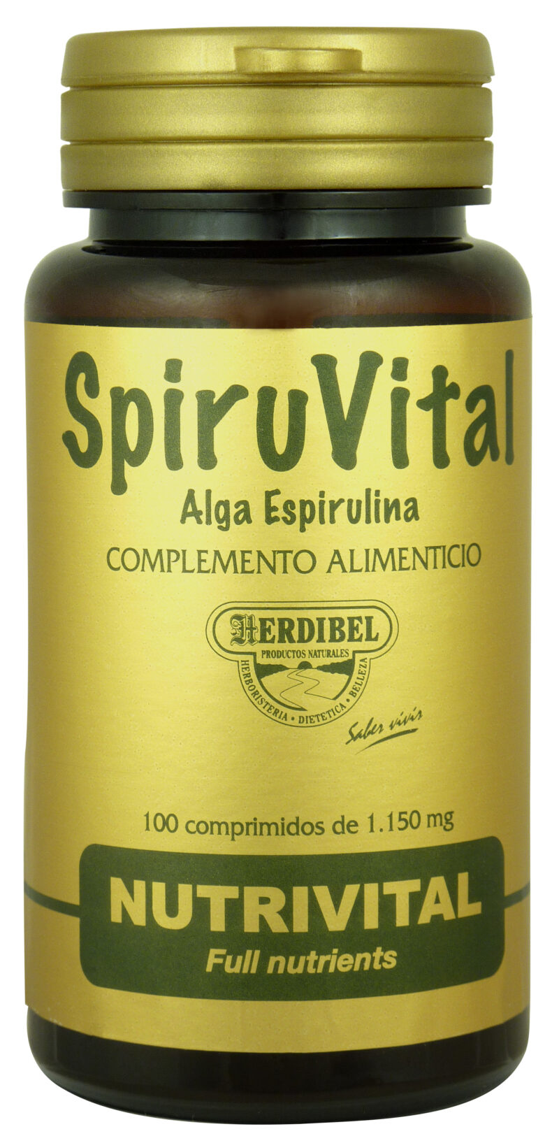 Herdibel Spiruvital 1000 Mg 100 Comp