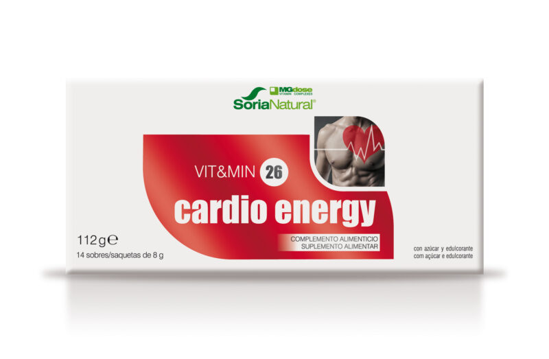 Mgdose Vit y Min 26 Cardio Energy 8g 14 Sobres