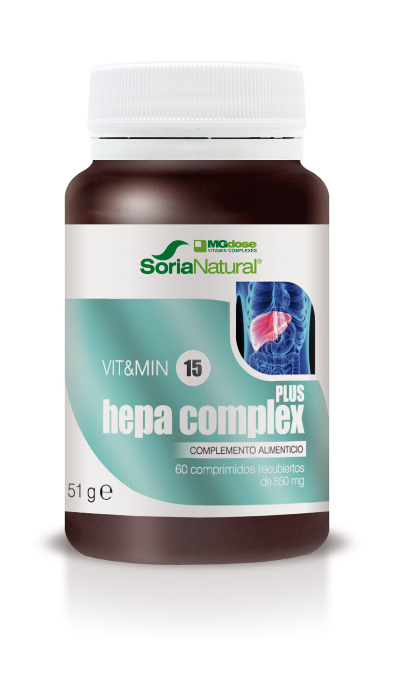 Mgdose Vit y Min 15 Hepa Complex Plus 850 Mg 60 Comp