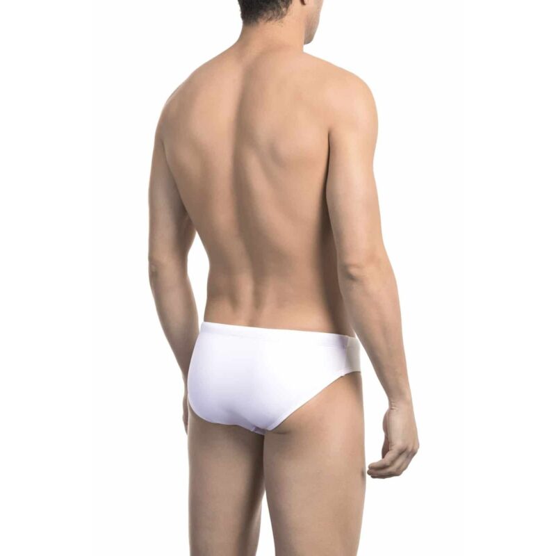 Bikkembergs Beachwear BKK1MSP02_WHITE&BLACK - Image 2