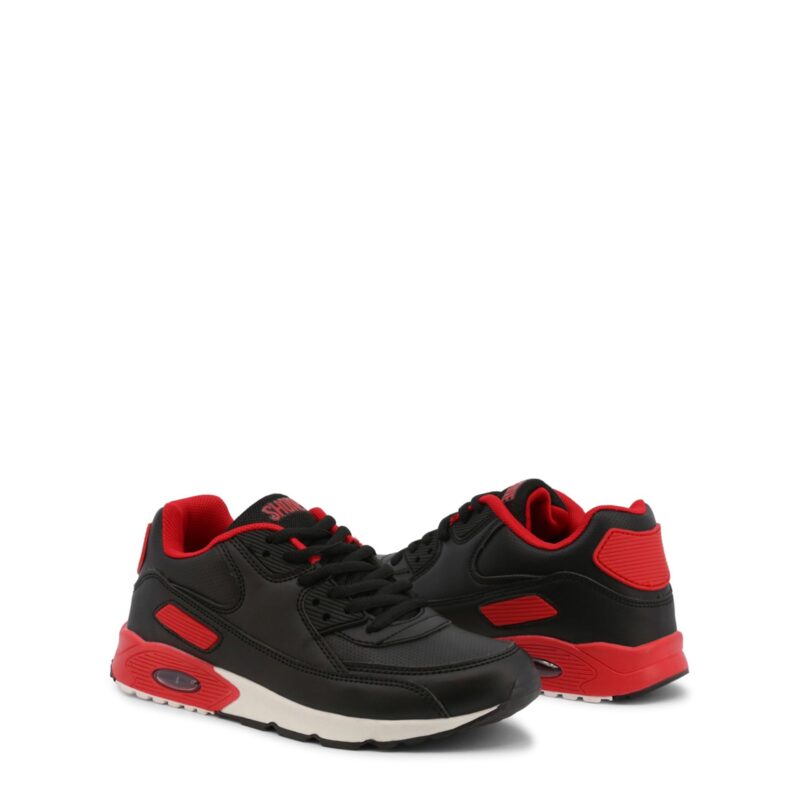 Shone 005-001_LACES-BLACK-RED - Image 3