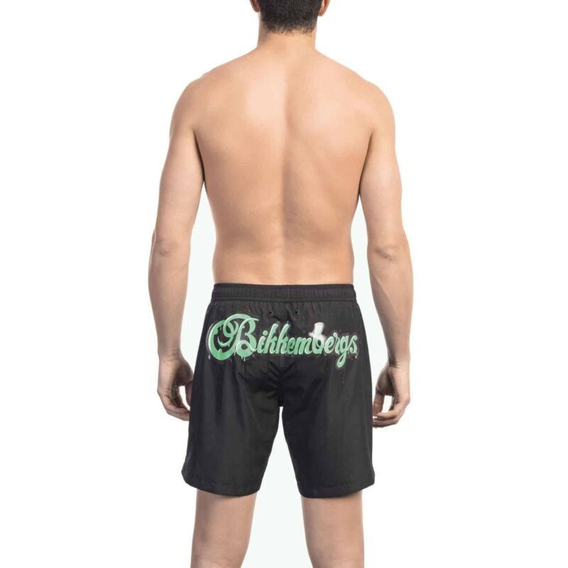 Bikkembergs Beachwear BKK1MBM10_BLACK - Image 2