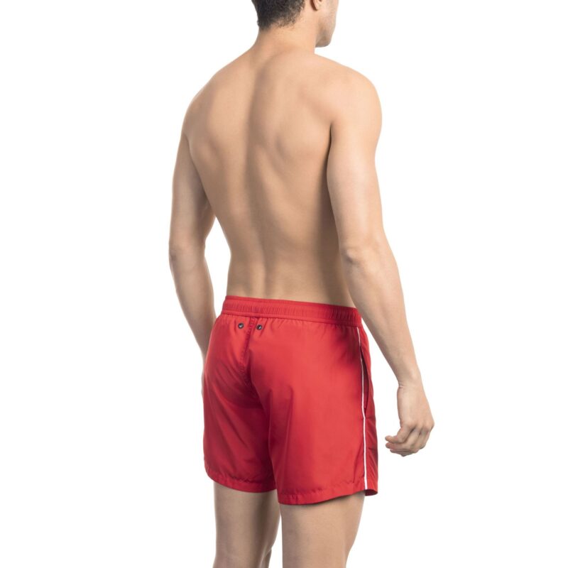 Bikkembergs Beachwear BKK1MBS05_RED - Image 2