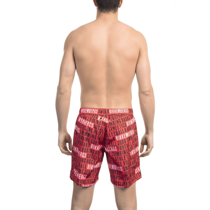 Bikkembergs Beachwear BKK1MBM17_RED - Image 2