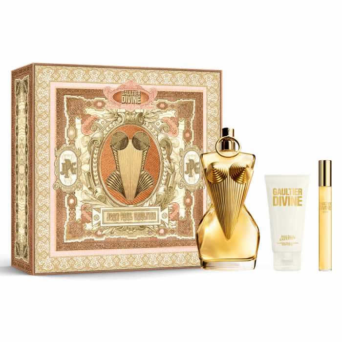 Jean Paul Gaultier Divine Eau De Perfume Spray 100ml Set 3 Pieces