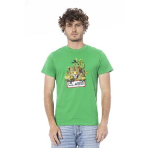 Cavalli Class Green T shirt