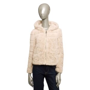 Baldinini Trend VERONA G2342 Women's Yellow Fur Jacket