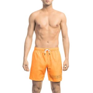 Bikkembergs Beachwear BKK1MBM01 Swimsuit Boxer Shorts Men Orange