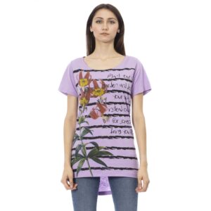 Trussardi Action Women's T-Shirt, Lilac