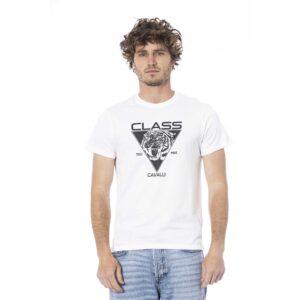 Cavalli Class white T shirt