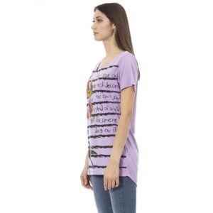 Trussardi Action Women's T-Shirt, Lilac