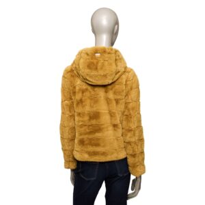 Baldinini Trend VERONA G2342 Women's Yellow Fur Jacket