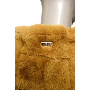 Baldinini Trend VERONA G2342 Women's Yellow Fur Jacket