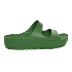 Off-White - Meteor Cutout Rubber Slides - Green