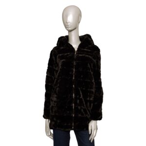 Baldinini Trend VERONA G2343 Women's Fur Jacket Black