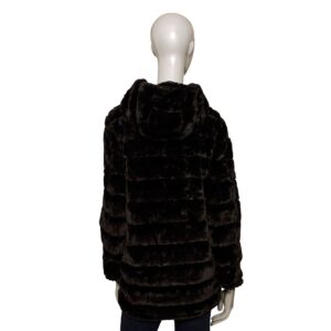 Baldinini Trend VERONA G2343 Women's Fur Jacket Black