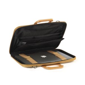 Bombata Briefcase, Unisex Yellow GLAM10017
