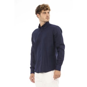 Baldinini Trend NIZZA BD 304 Men's Shirt Made in Italy Blue