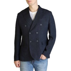Yes Zee Men Formal jacket G500_DA00 Blue