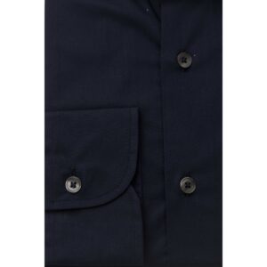 Bagutta WALTER 12745UN Men's Navy Blue Shirt