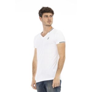 Trussardi Action Black Cotton Men T-Shirt