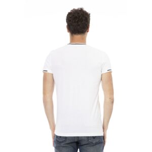 Trussardi Action Black Cotton Men T-Shirt