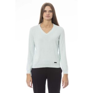Baldinini Trend GENOVA DV8018 Women's Light Blue Sweater