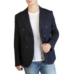 Yes Zee Men Formal jacket G500_DA00 Blue