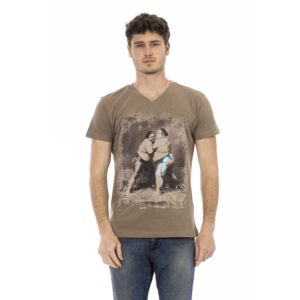 Trussardi Action – Men, Clothing, T-shirt – Brown