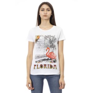 Trussardi Action T-shirt Women's Light Blue
