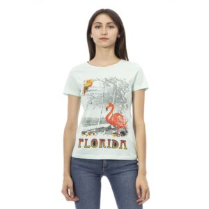 Trussardi Action T-shirt Women's Light Blue