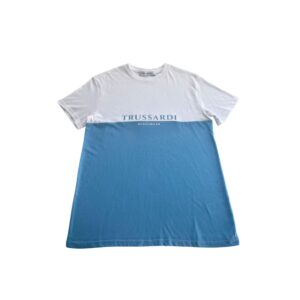 Trussardi Beachwear TRU25MTS02_WhiteAzure