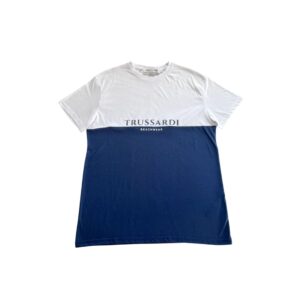 Trussardi Beachwear TRU25MTS02_NAVYWHITE